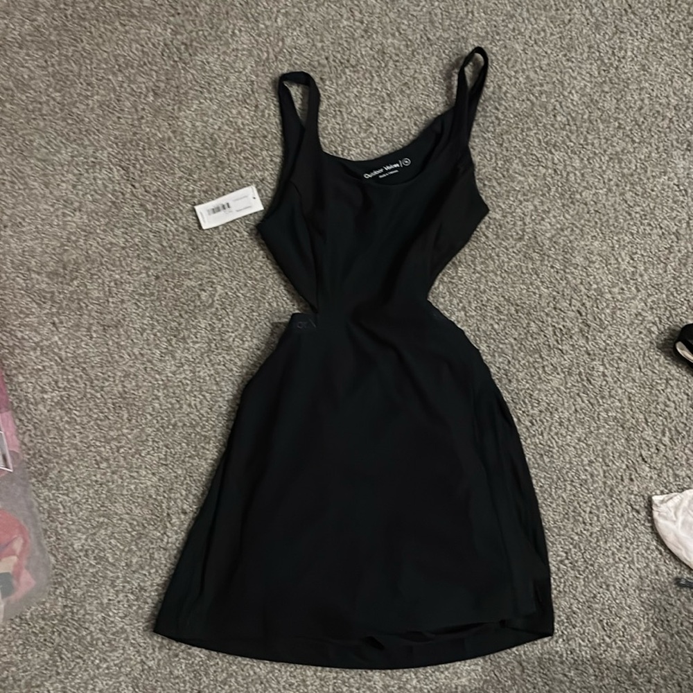 Outdoor voices black court dress nwt